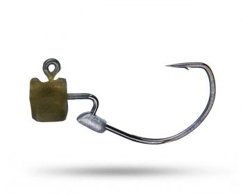 Z-Man Nedlockz EWG Jig Heads Green Pumpkin 4pk